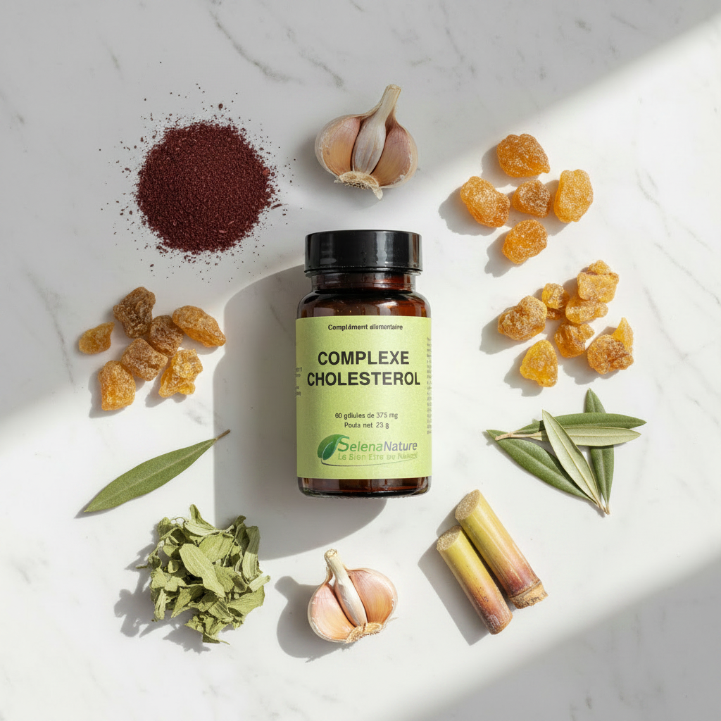 Cholestérol - Flat lay corrigé avec vrais ingrédients